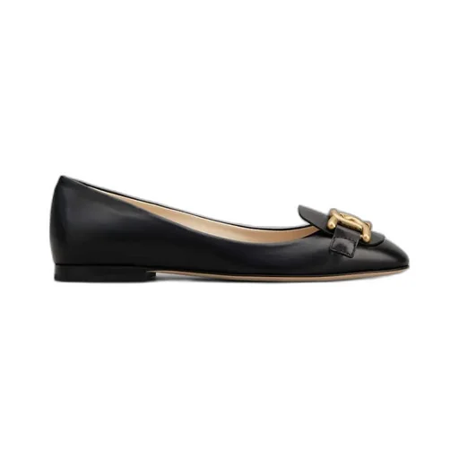 Tod's Chain-Link Detail Flat Shoes