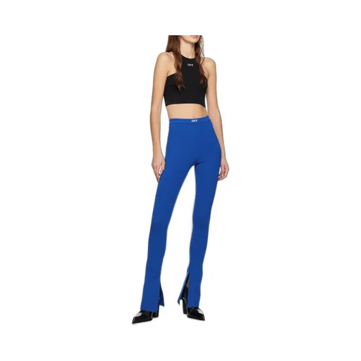 Off-White Off-Stamp Sleeveless Cropped Top