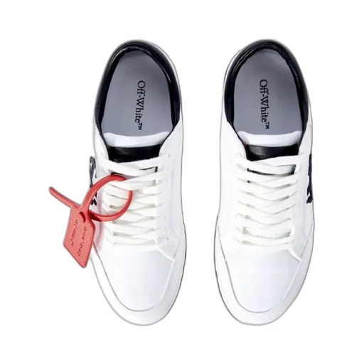 Off-White Vulcanized Lace-Up Sneakers