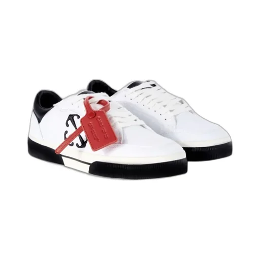 Off-White Vulcanized Lace-Up Sneakers