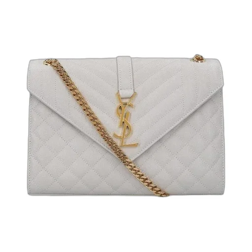 Saint Laurent Matelassé Envelope Medium Shoulder Bag