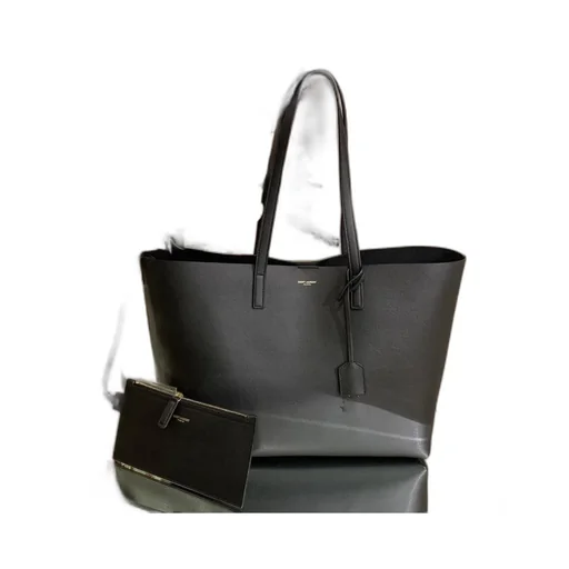 Saint Laurent E/W Logo Detailed Tote Bag