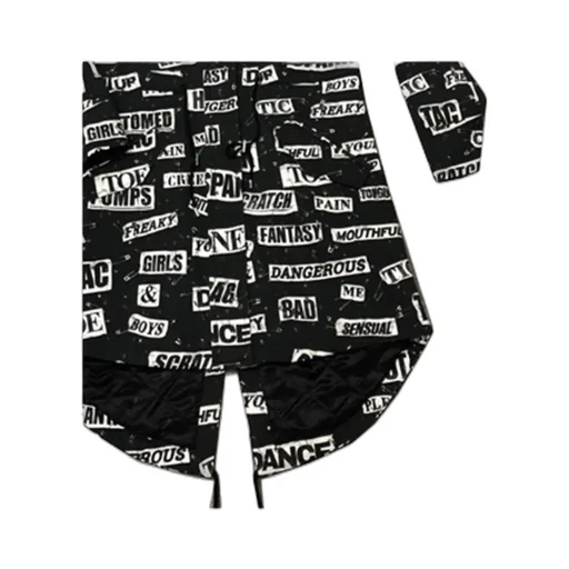 Letter Printed Casual Jacket