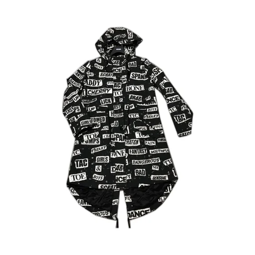 Letter Printed Casual Jacket
