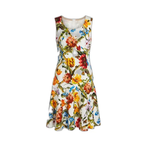 Printed Sleeveless Dress