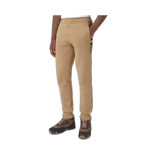 Burberry Check Panel Jogging Pants
