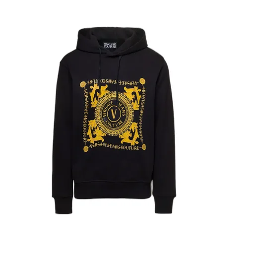 Versace Jeans Couture Logo Printed Drawstring Hoodie