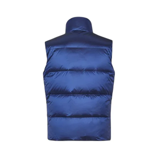 Reversible Logo-Print Padded Gilet