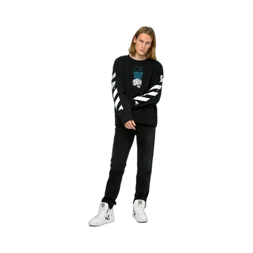 Dripping Arrows Crew Neck Sweatshirt