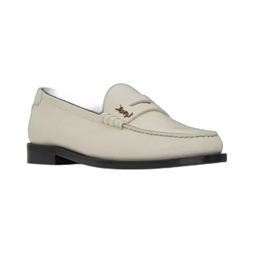 Saint Laurent Monogram Slip-On Loafers