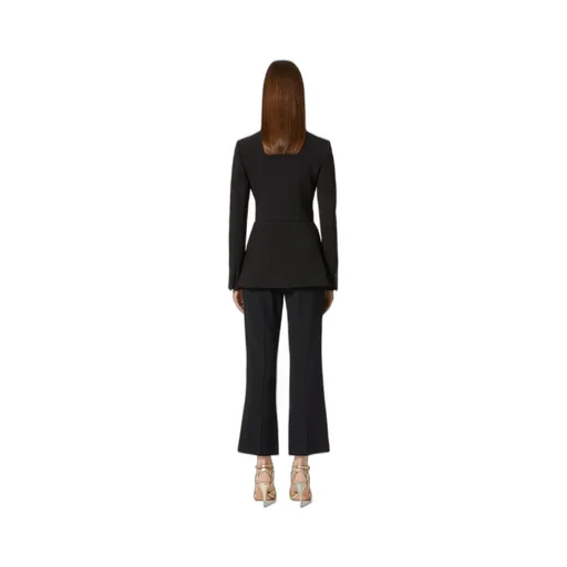 Belted Single-Breasted Blazer