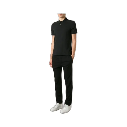 Sueded-Jersey Polo Shirt