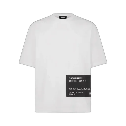 Dsquared2 Logo Printed Crewneck T-Shirt