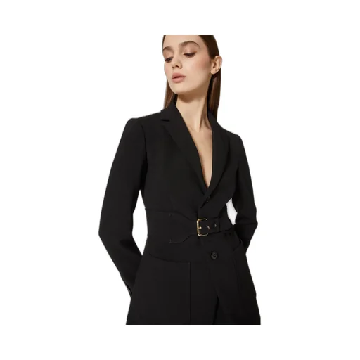 Belted Single-Breasted Blazer