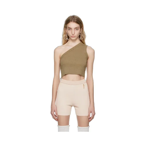 La Maille Ascu Cropped Top