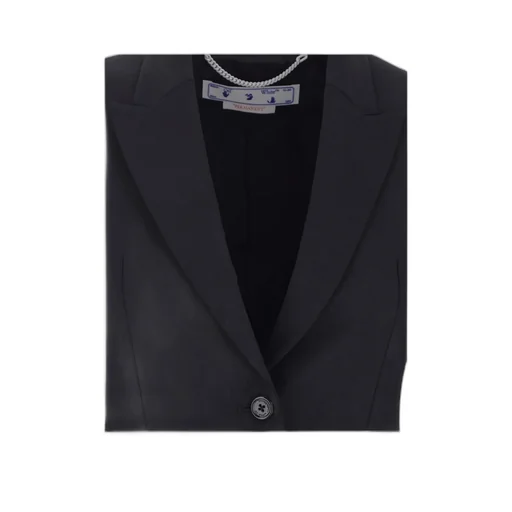 Tailored Single-Breasted Blazer