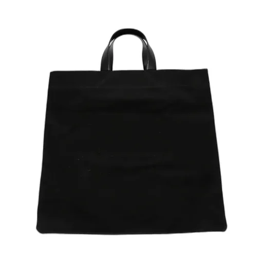 Jil Sander Logo Printed Large Tote Bag