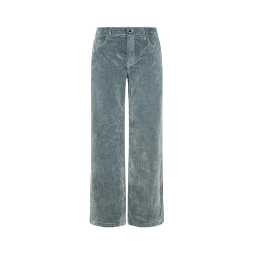Casablanca Wide Leg Peach Denim Jeans