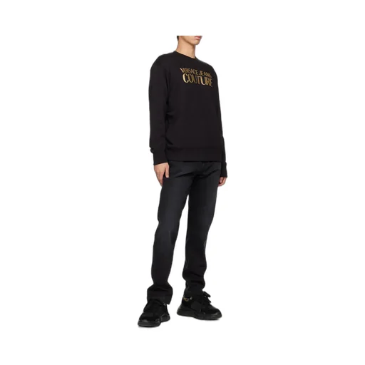 Logo-Print Crew Neck Sweatshirt