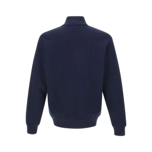 Lacoste Zip-Up High Neck Fleece Sweatshirt