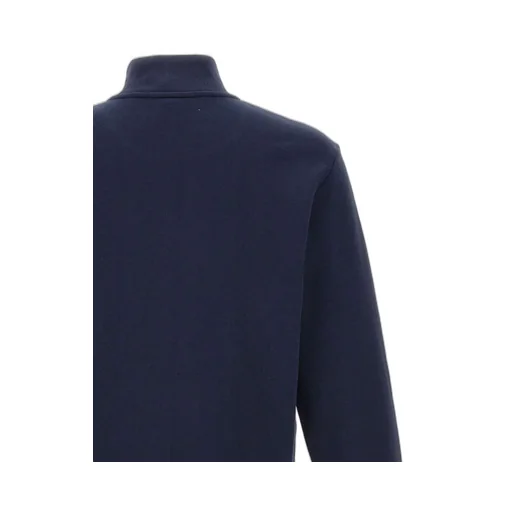 Lacoste Zip-Up High Neck Fleece Sweatshirt