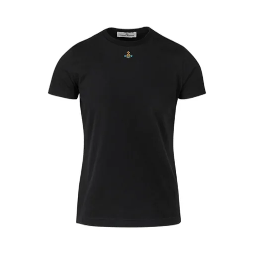 Vivienne Westwood Orb Logo-Embroidered Crewneck T-Shirt