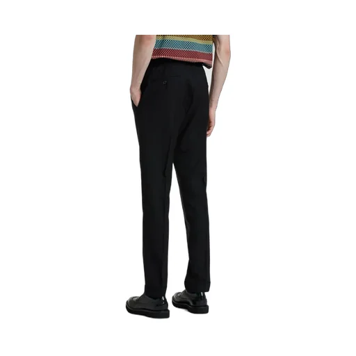 Drawstring Tapered Leg Trousers