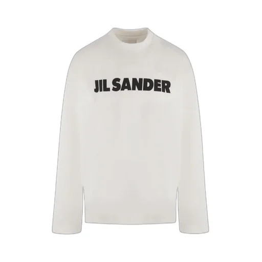Jil Sander Logo Printed Crewneck Sweatshirt