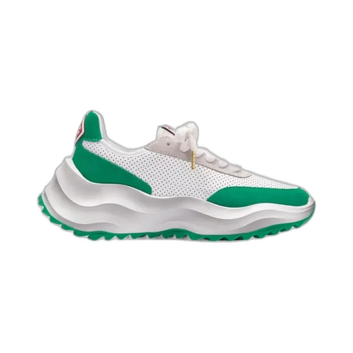 Atlantis Perforated Lace-Up Sneakers