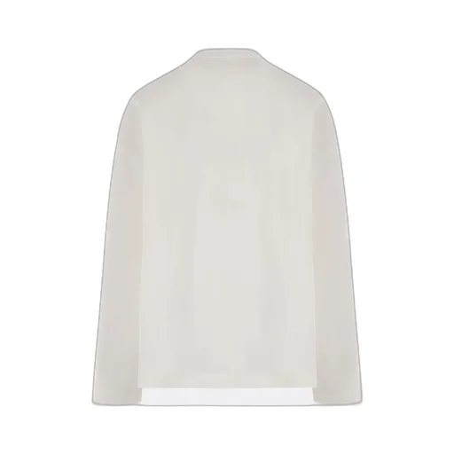 Jil Sander Logo Printed Crewneck Sweatshirt