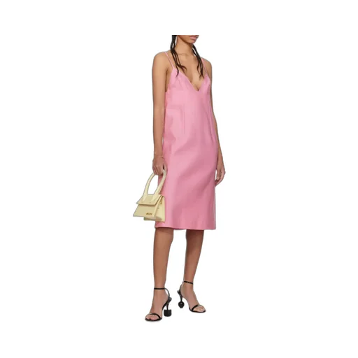 Jacquemus Le Chiquito Logo Lettering Mini Tote Bag