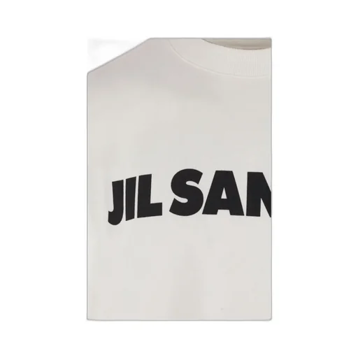 Jil Sander Logo Printed Crewneck Sweatshirt