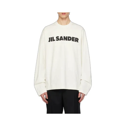 Jil Sander Logo Printed Crewneck Sweatshirt