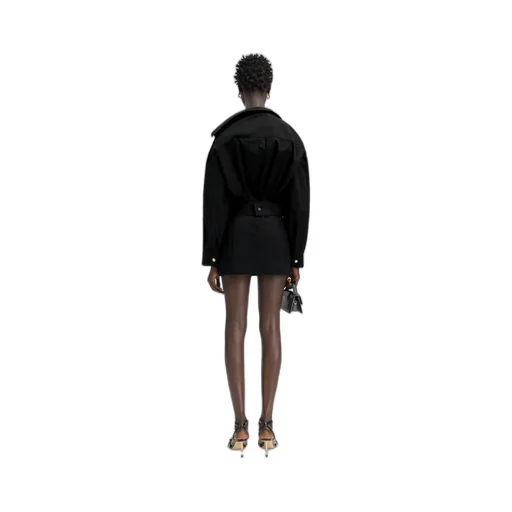 Jacquemus Asymmetric Mini Shirt Dress