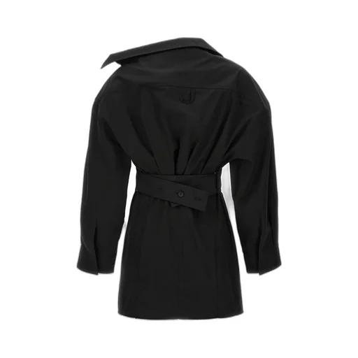 Jacquemus Asymmetric Mini Shirt Dress