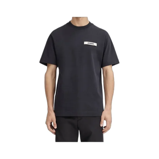 Jacquemus Logo Embroidered Crewneck T-Shirt