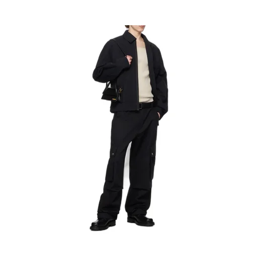 Jacquemus Grosgrain Bomber Jacket