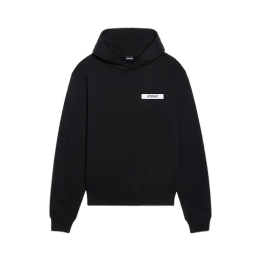 Jacquemus Typo Drawstring Hoodie