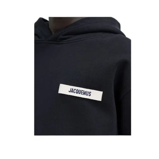Jacquemus Typo Drawstring Hoodie