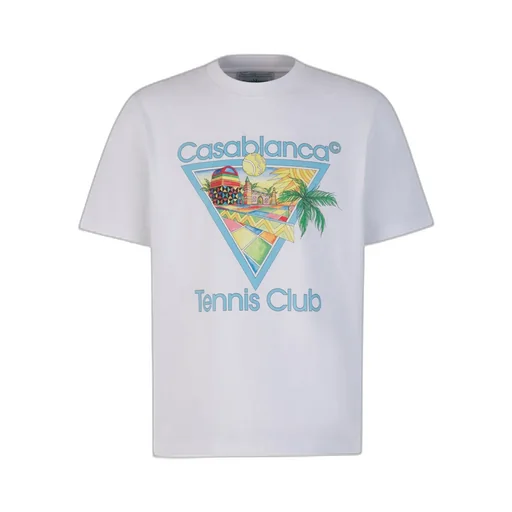 Casablanca Afro Cubism Tennis Club T-Shirt