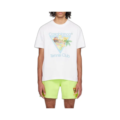 Casablanca Afro Cubism Tennis Club T-Shirt