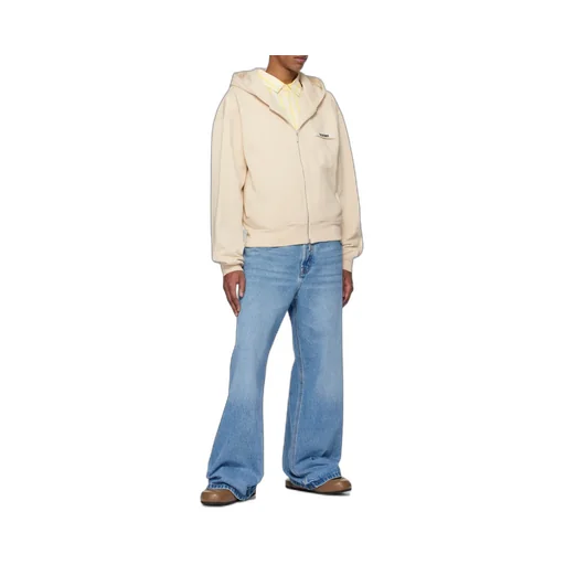 Jacquemus Grosgrain Logo Zip Hoodie