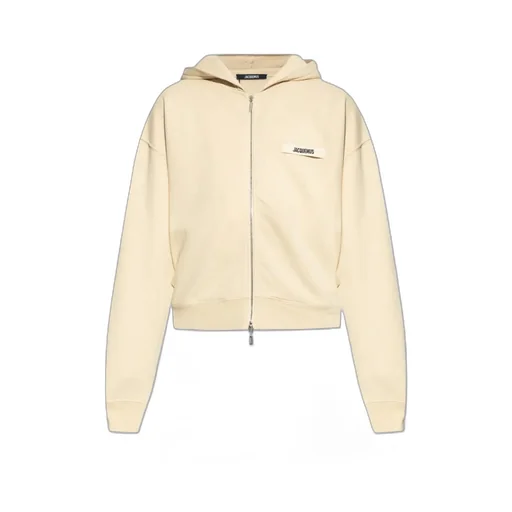Jacquemus Grosgrain Logo Zip Hoodie