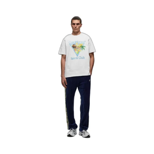 Casablanca Afro Cubism Tennis Club T-Shirt