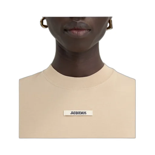 Jacquemus Logo Patch Long-Sleeve Top
