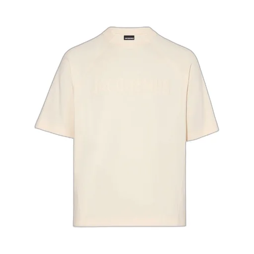 Jacquemus Le Tshirt Typo Crewneck T-Shirt
