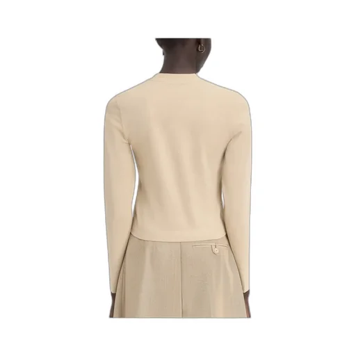 Jacquemus Logo Patch Long-Sleeve Top