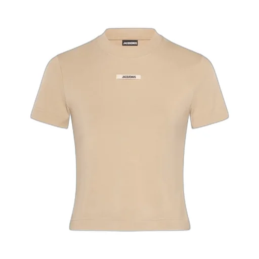 Jacquemus Grosgrain Logo Short-Sleeve T-Shirt