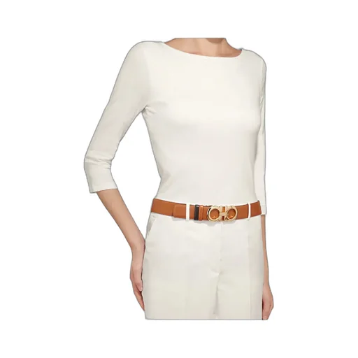Salvatore Ferragamo Gancini Buckle Reversible Belt