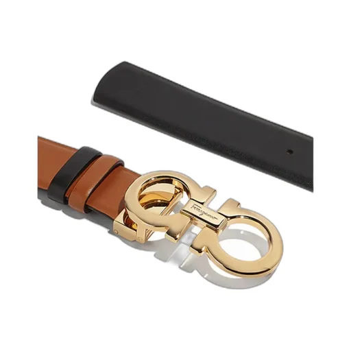 Salvatore Ferragamo Gancini Buckle Reversible Belt